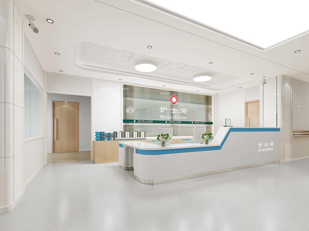 現代簡約護士站：營造溫馨醫療氛圍的前沿設計