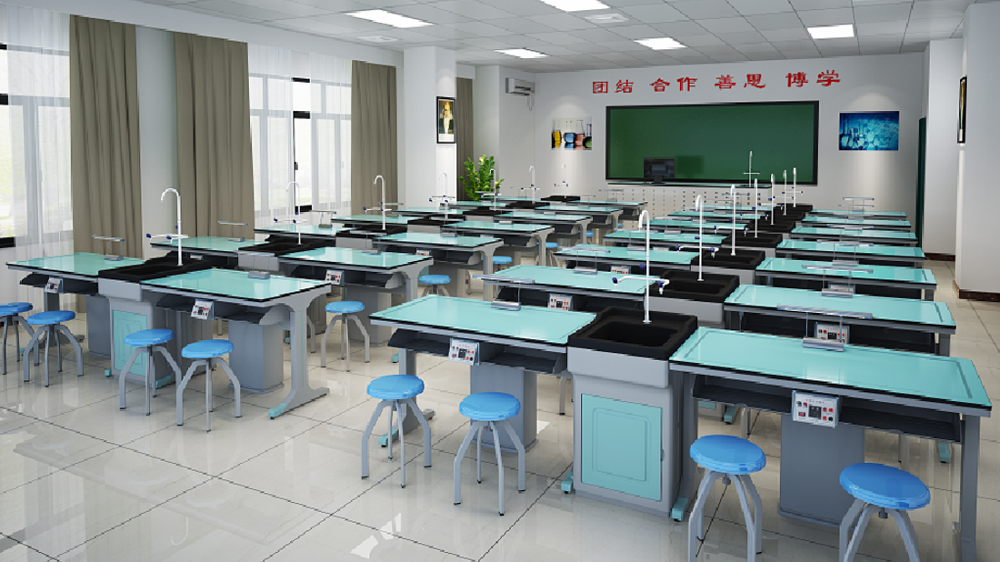 奉賢新紀元雙語學校-實驗室家具工程案例