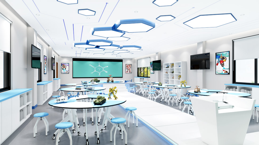 帕丁頓雙語學校實驗室家具工程！