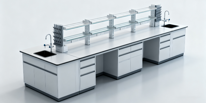 實驗室中央操作臺：實驗室的核心樞紐